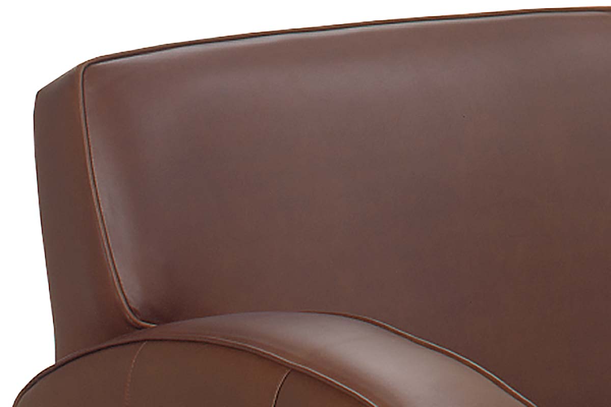 Hayden 81 Inch Contemporary Leather Sofa - Prioka