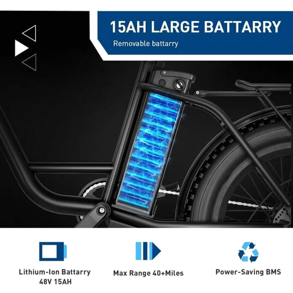 Hiboy EX6 Step-Through Fat Tire Electric Bike for Adults - Prioka