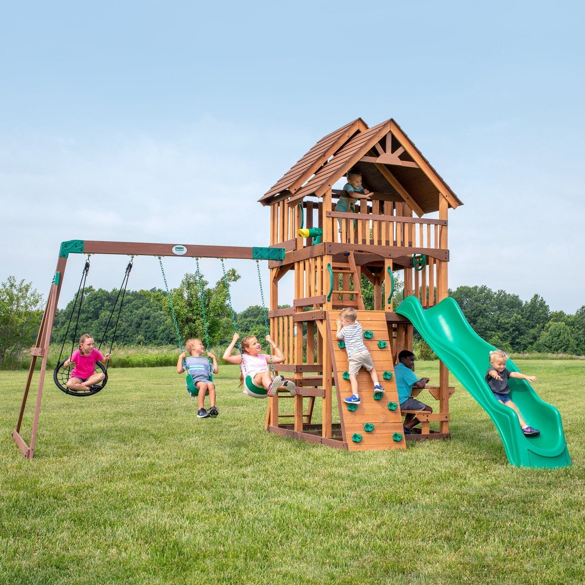 Highlander Swing Set - Prioka