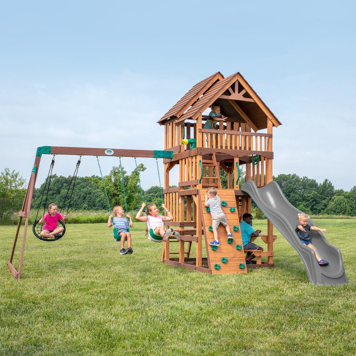 Highlander Swing Set - Prioka