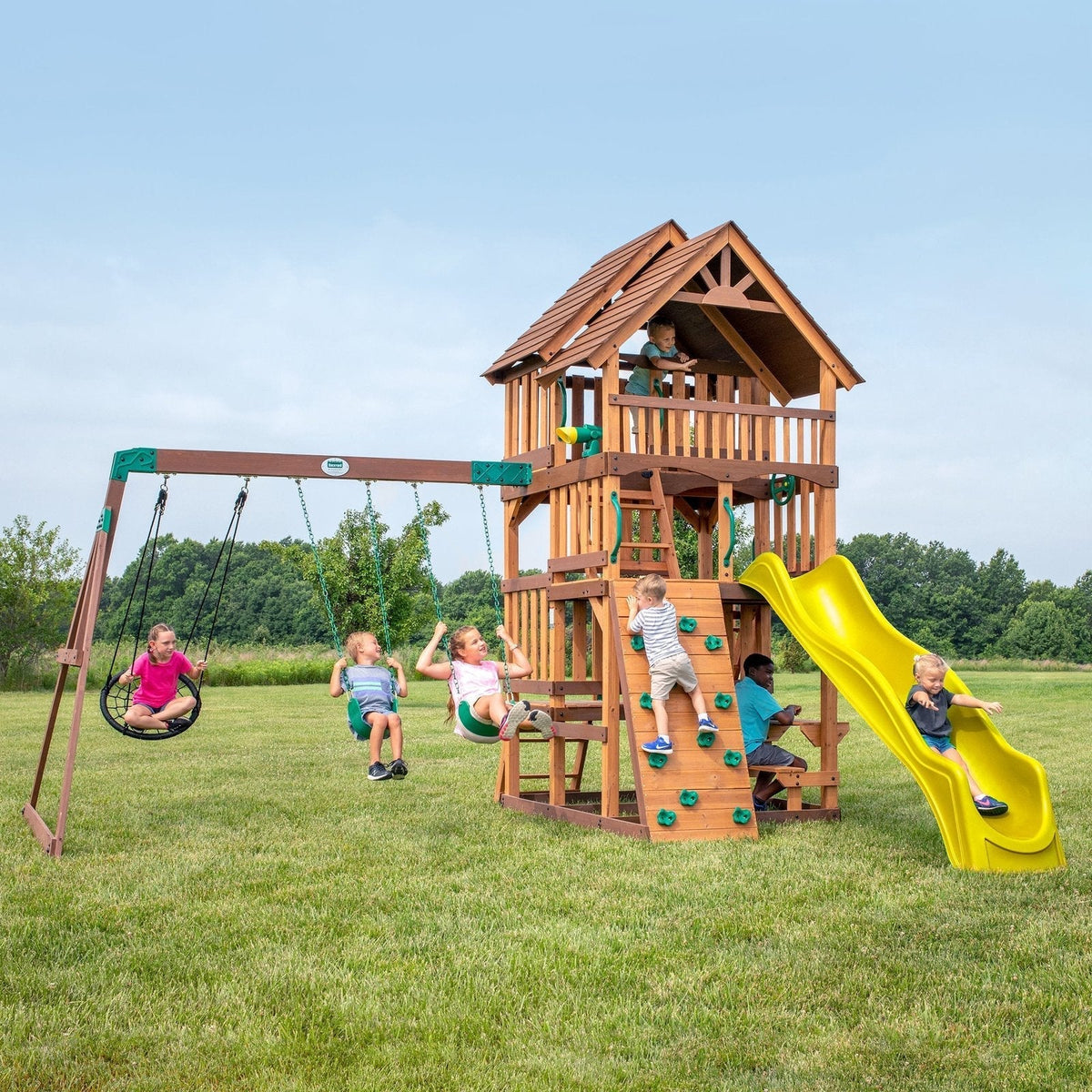 Highlander Swing Set - Prioka