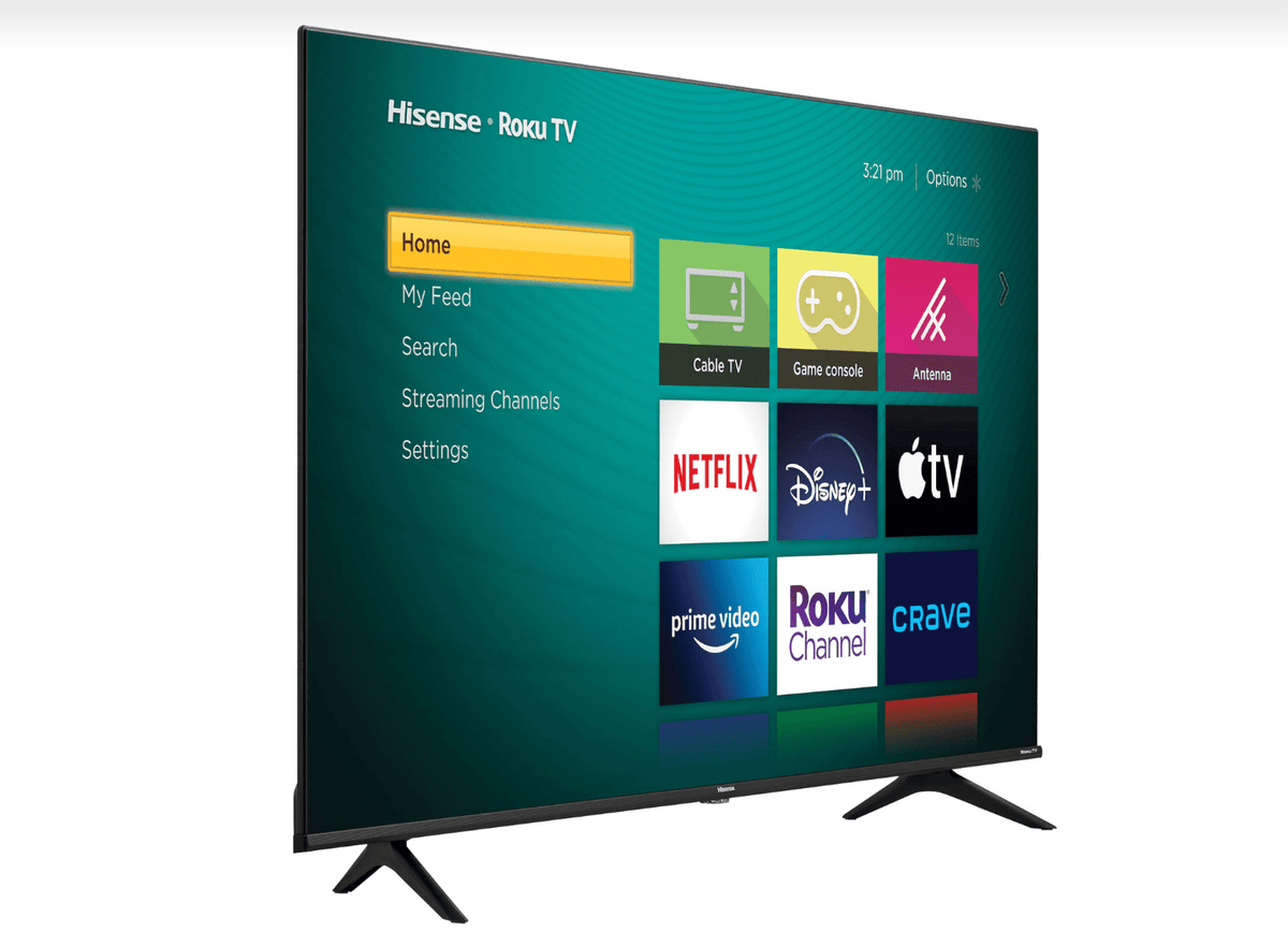 Hisense 43 Inch 43R63 4K Roku SMART TV - Prioka