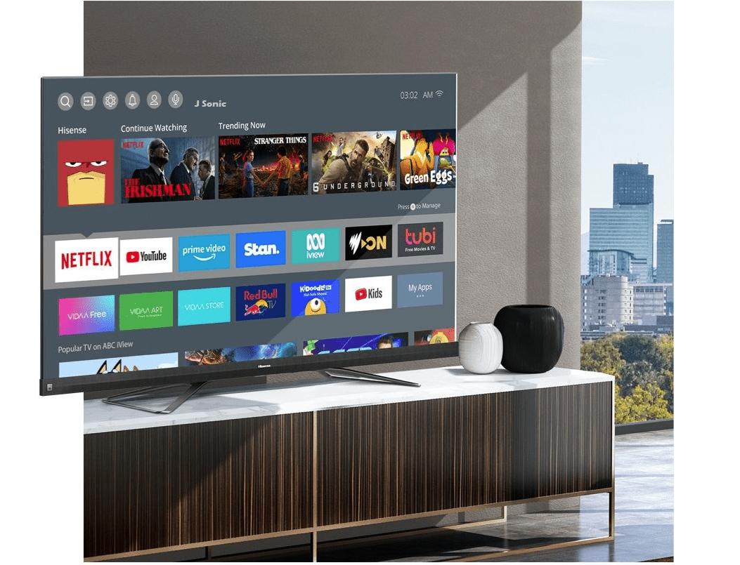 Hisense 65 Inch ULED 4K SERIES Q8 65Q8 - Prioka