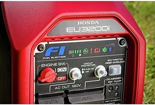 Honda 665730 EU3200IAN 3200 Watt Bluetooth Portable Inverters Generator with CO-MINDER-49-States - Prioka