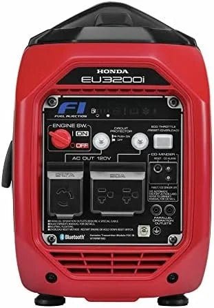 Honda 665730 EU3200IAN 3200 Watt Bluetooth Portable Inverters Generator with CO-MINDER-49-States - Prioka
