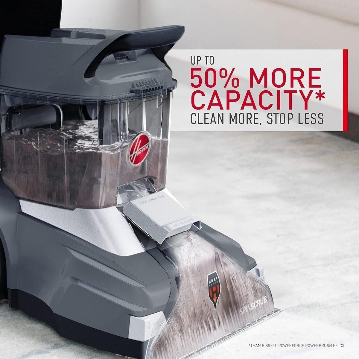 Hoover PowerScrub Deluxe Carpet Cleaner for Carpet & Upholstery with Tools - Prioka