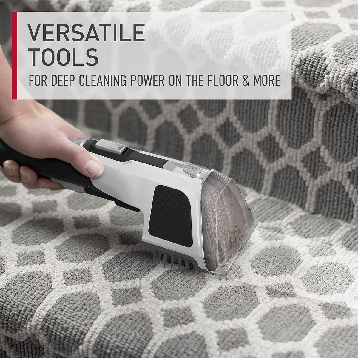 Hoover PowerScrub Deluxe Carpet Cleaner for Carpet & Upholstery with Tools - Prioka