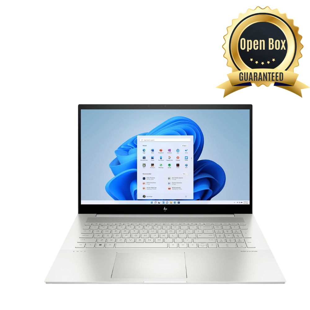 HP Envy 17-CG1003CA Intel Core i7-1165G7 - 16GB RAM - 512GB SSD 17.3 Inch FHD NVidia GeForce Graphics MX450 (2 GB) / Win 10 - Open Box ( 1 Year Warranty ) - Prioka
