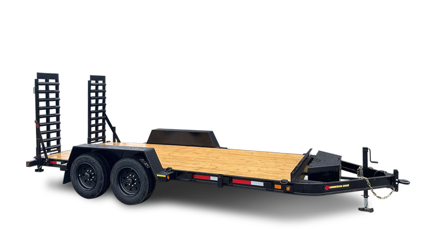 16,000# GVWR Lowbed Equipment Float Trailer