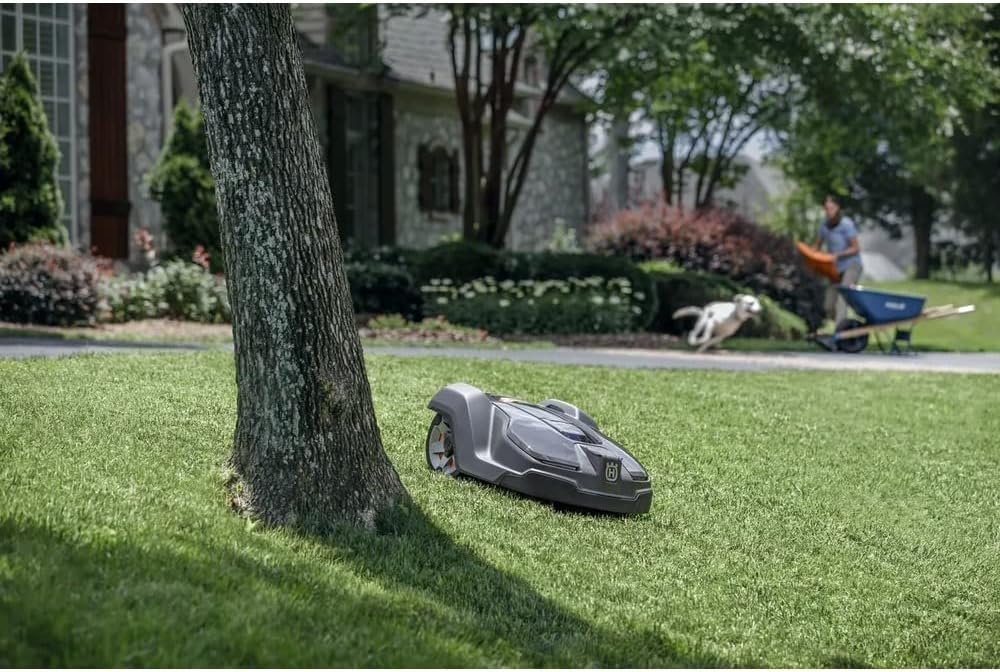 Husqvarna 440iQ Robotic Lawn Mower, 2 Acre, Wire-Free, Charging Station - Prioka