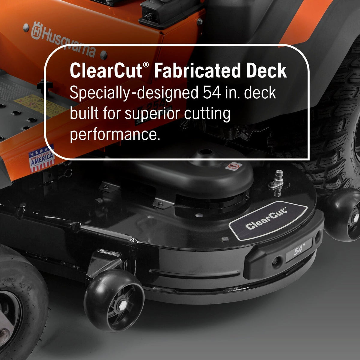 Husqvarna Z254F 24HP 726cc Kawasaki Engine 54" FAB Z-Turn Mower Premium Special Edition - Prioka