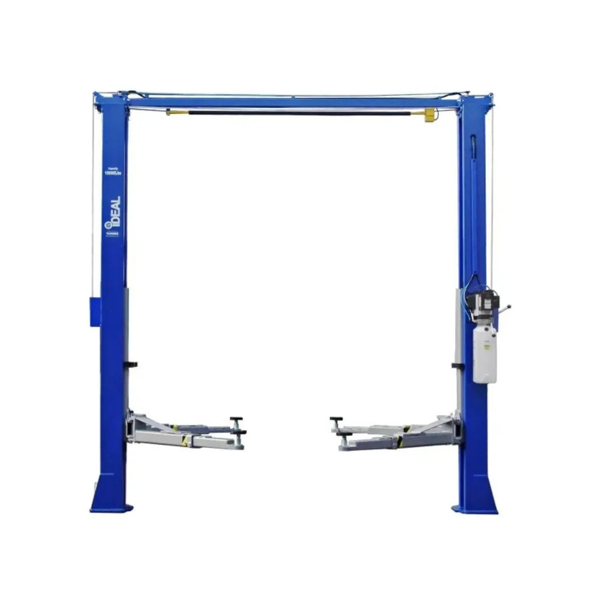 iDEAL TP10KAC-DX 10,000 Lb Two Posts Clear Floor BI-symmetrical Lift – Ali Certified - Prioka