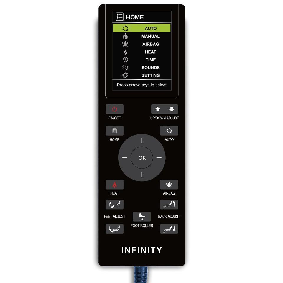 Infinity IT-8500 Plus Luxury Massage Chair – High-Performance S-Track Roller System with Zero-Gravity Positioning, Integrated Foot Rollers, and Lumbar Heat Therapy - Floor Model Closeout - Prioka