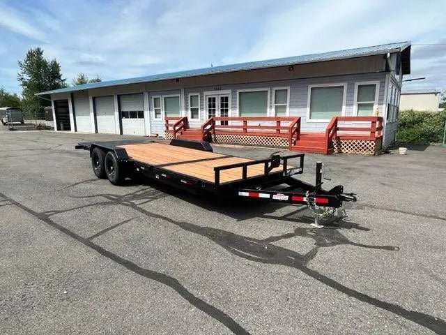 Interstate 7 X 22 Hydraulic Tilt 14K Trailer - Prioka