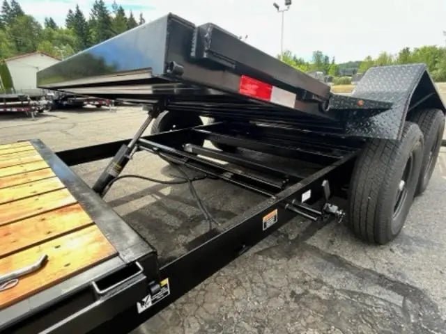 Interstate 7 X 22 Hydraulic Tilt 14K Trailer - Prioka