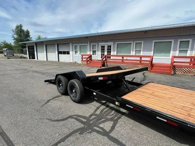 Interstate 7 X 22 Hydraulic Tilt 14K Trailer - Prioka