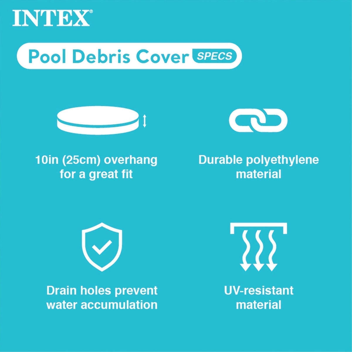 INTEX 12' x 30" Metal Frame Above Ground Pool, Filter, Cover, & Maintenance Kit - Prioka