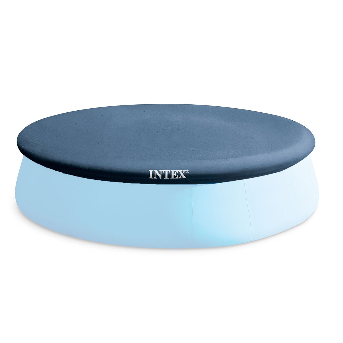 Intex 12' x 30" Metal Frame Round Swimming Pool w/ Filter Pump & 13' Pool Cover - Prioka