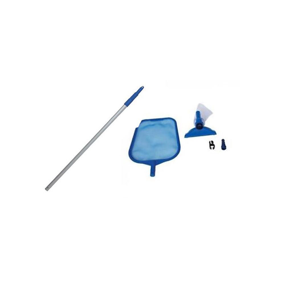 Intex 12'x30" Swimming Pool w/ Pump, Maintenance Kit (2 Pack) & 12' Pool Cover - Prioka