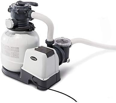 INTEX 26363EH Ultra XTR Deluxe Rectangular Above Ground Swimming Pool Set: 24ft x 12ft x 52in – Includes 2100 GPH Sand Filter Pump – Easy Assembly - Prioka