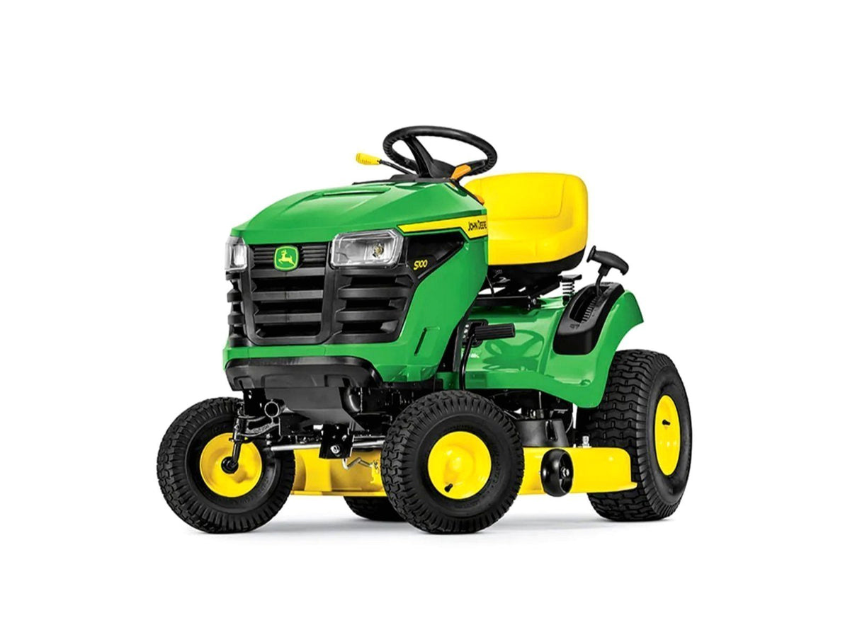 John Deere S100 42 Inch 17.5 HP Gas Hydrostatic Riding Lawn Mower - Prioka