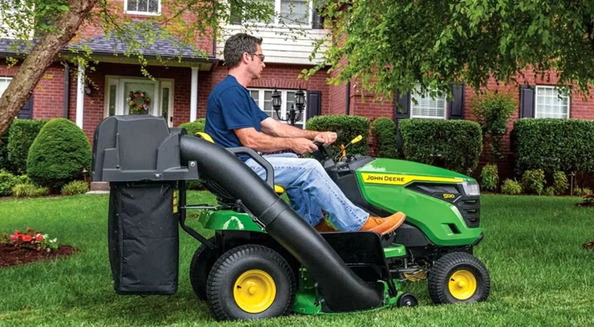 John Deere S120 42-Inch 22 HP V-Twin Gas Hydrostatic Riding Lawn Mower - Prioka