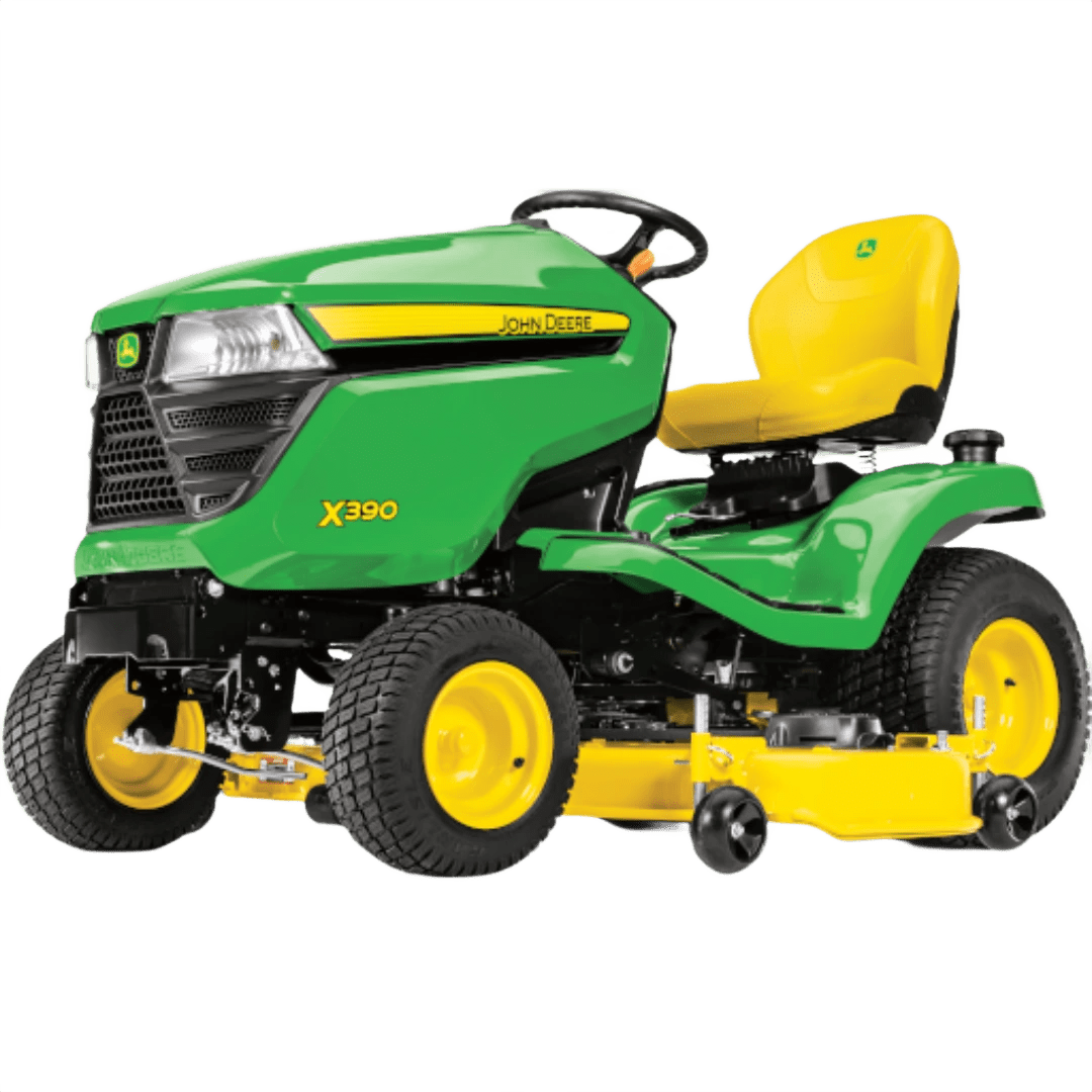 John Deere X390 Lawn Tractor with 48-In. Accel Deep Deck - Prioka