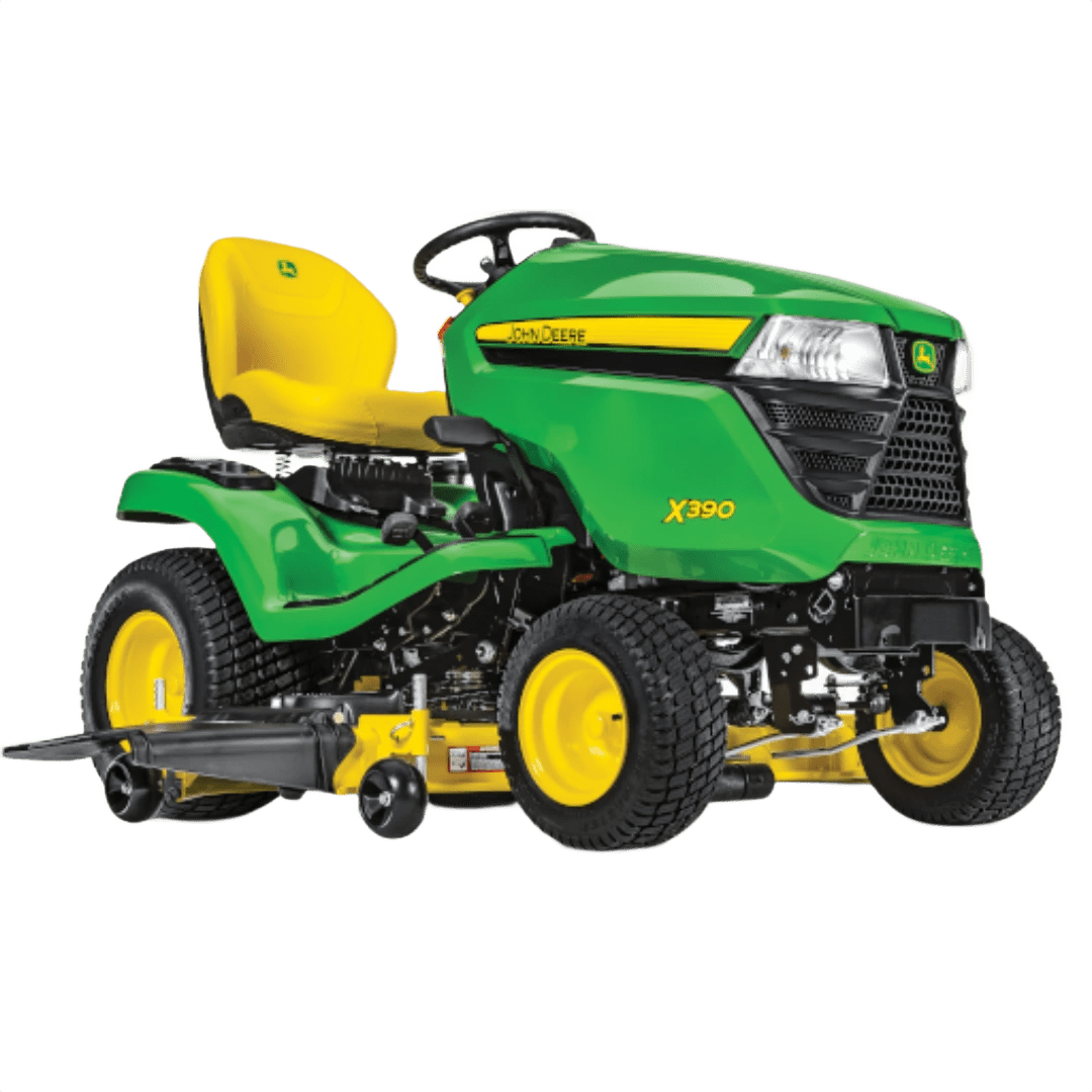 John Deere X390 Lawn Tractor with 48-In. Accel Deep Deck - Prioka