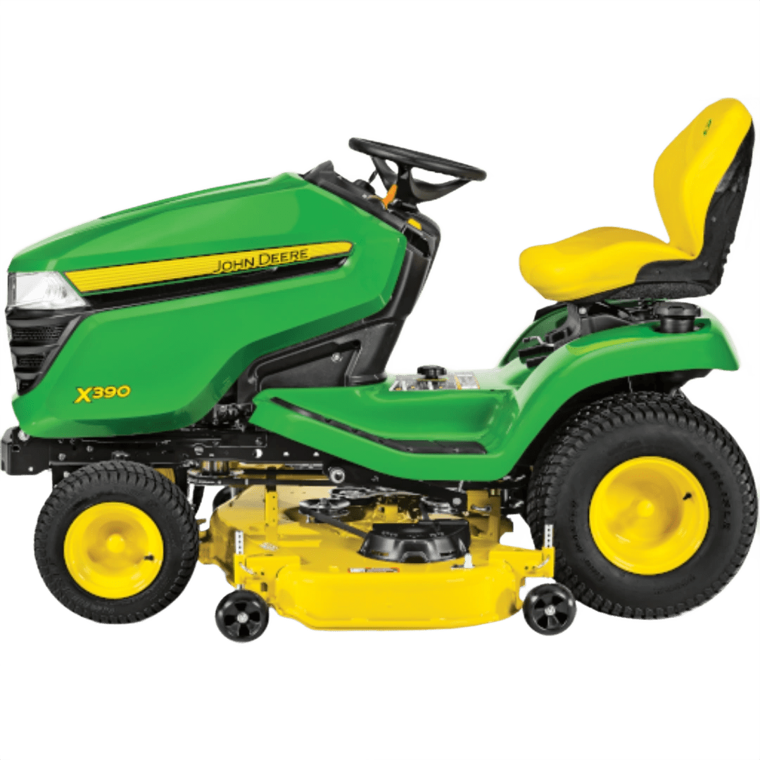John Deere X390 Lawn Tractor with 48-In. Accel Deep Deck - Prioka