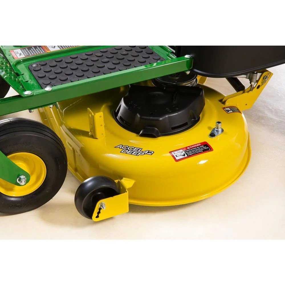 John Deere Z345M 42 in. 22 HP Gas Dual Hydrostatic Zero-Turn Riding Mower Bagger Included - Prioka