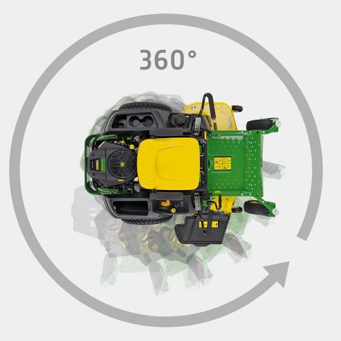 John Deere Ztrak Z335E Zero-Turn Ride-on Mower - Prioka