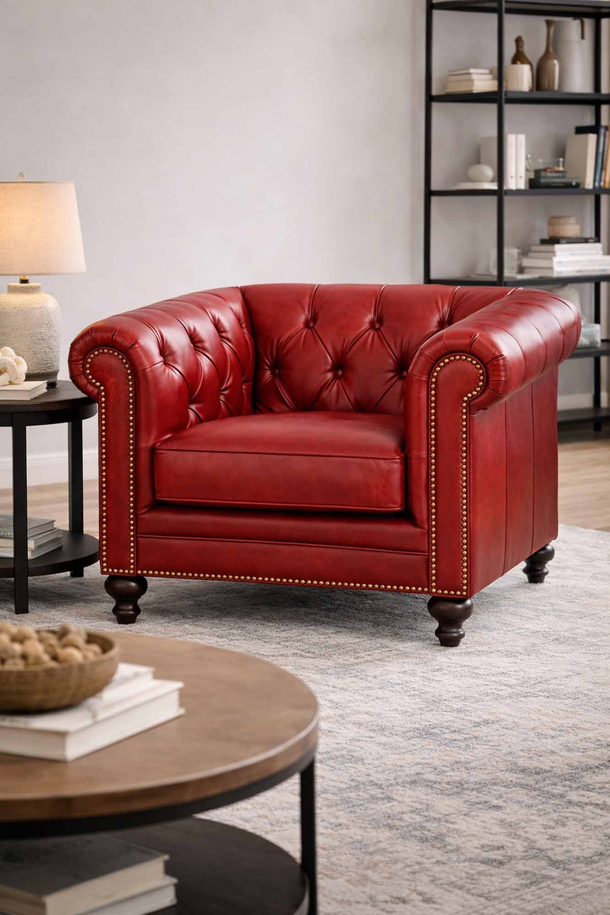 Jude Leather Chair - Prioka