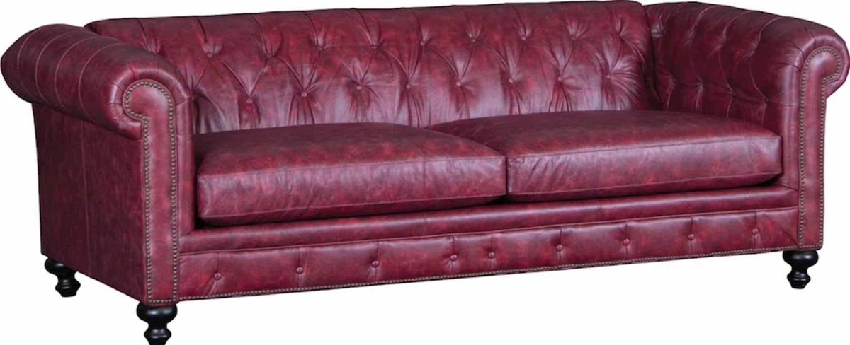 Jude Leather Loveseat - Prioka