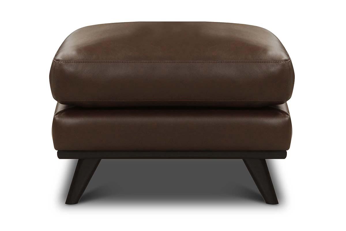 Jude Mid-Century Modern Leather Sofa Collection - Prioka