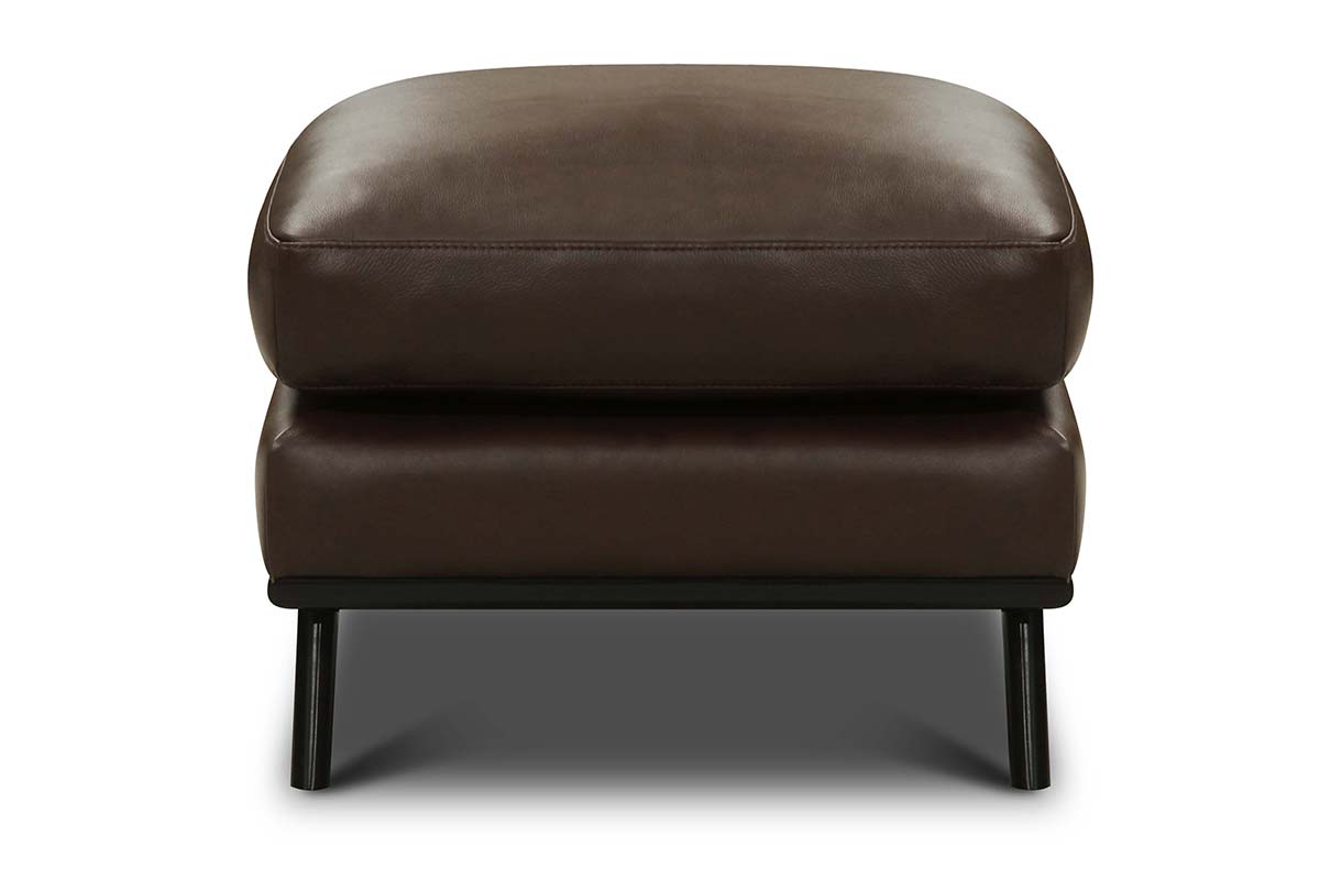 Jude Mid-Century Modern Leather Sofa Collection - Prioka