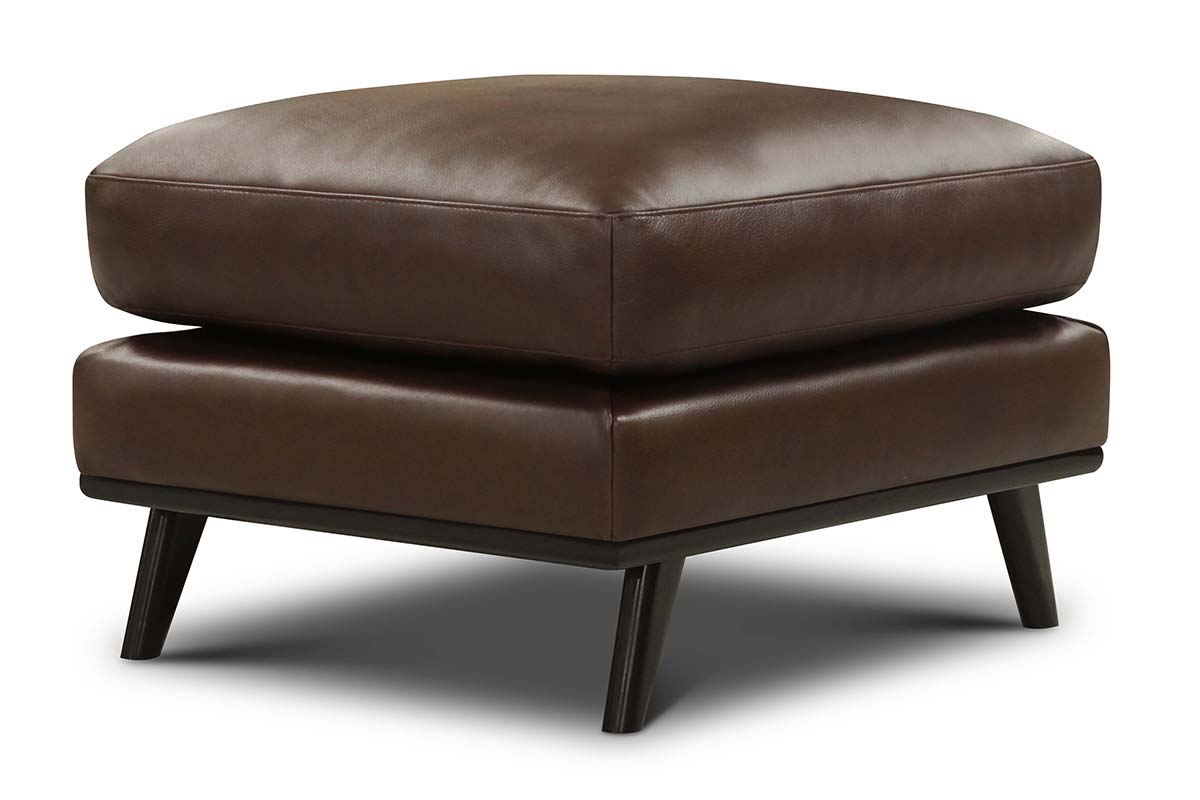 Jude Mid-Century Modern Leather Sofa Collection - Prioka