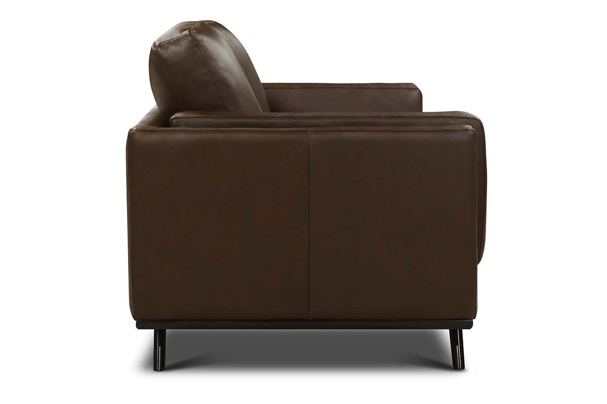 Jude Mid-Century Modern Leather Sofa Collection - Prioka