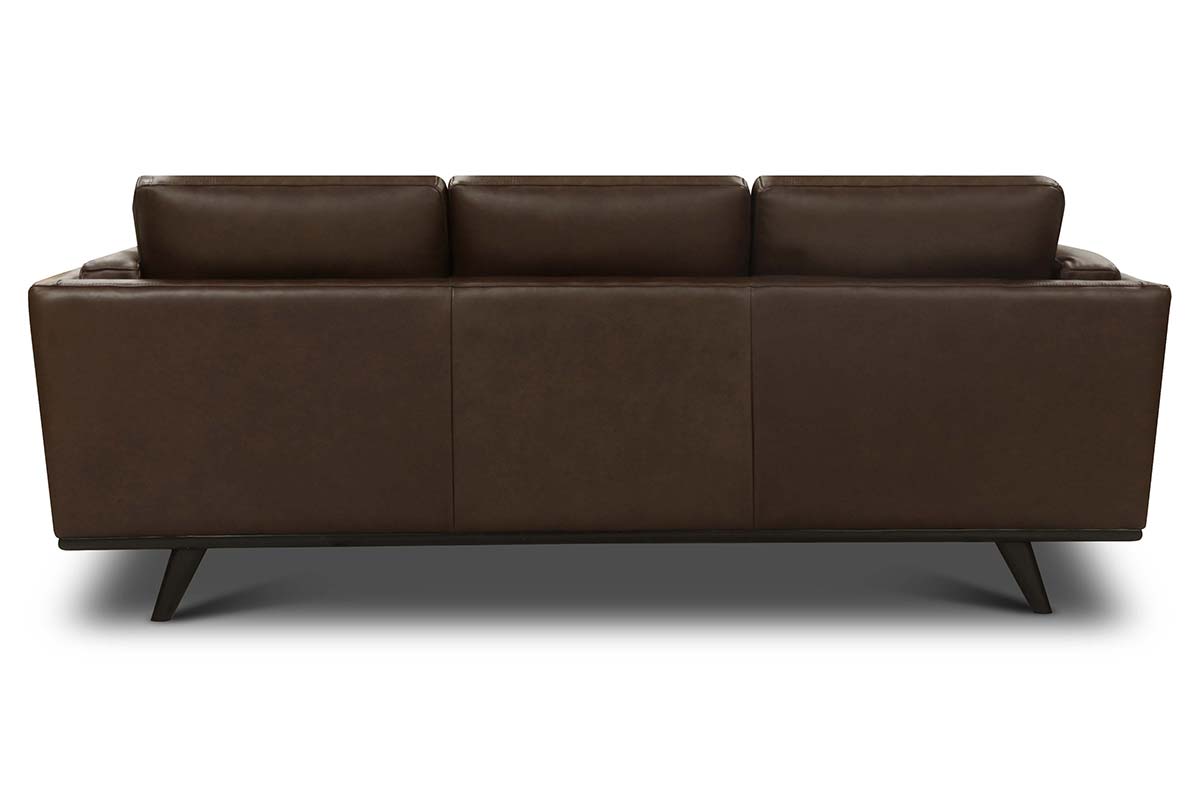 Jude Mid-Century Modern Leather Sofa Collection - Prioka