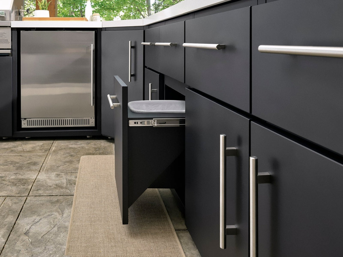 Emory Corner Outdoor Kitchen Island and Bar – Left