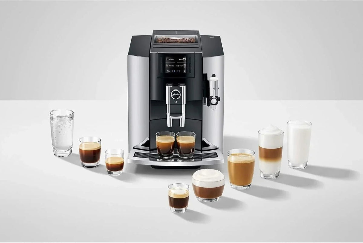 Jura E8 Automatic Coffee Machines - Prioka