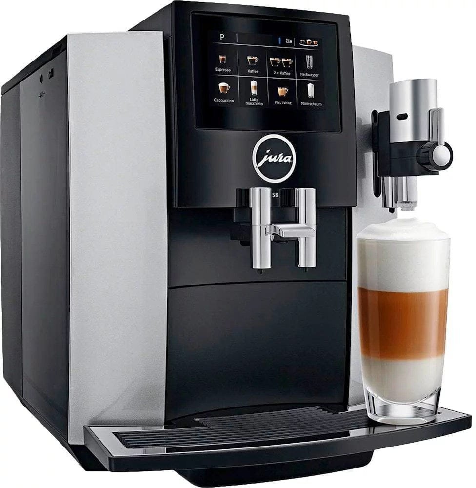 Jura S8 Espresso Machine with 15 bars of pressure and Milk Frothier - Prioka