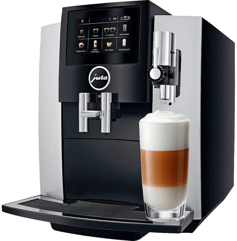 Jura S8 Espresso Machine with 15 bars of pressure and Milk Frothier - Prioka