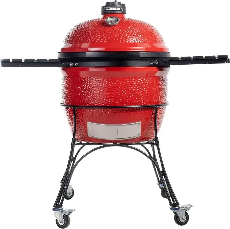 Kamado Joe Big Joe I 24 in. Blaze Red Ceramic Charcoal Grills - Prioka