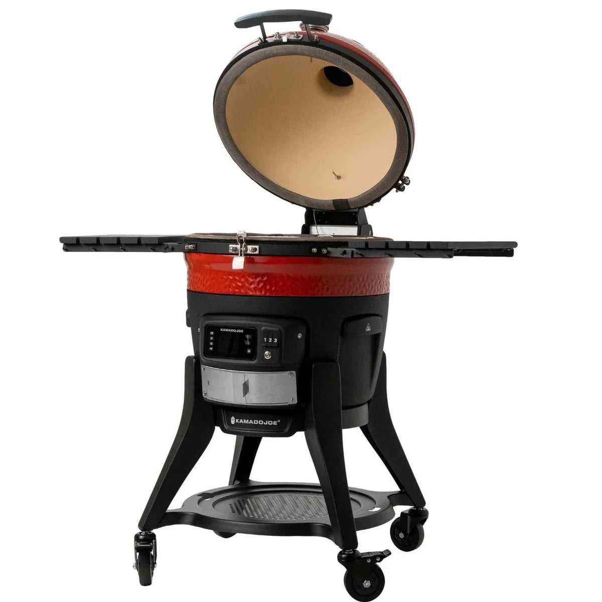 Kamado Joe Konnected Joe 18-Inch Digital Charcoal Grill and Smoker with Cart - Prioka