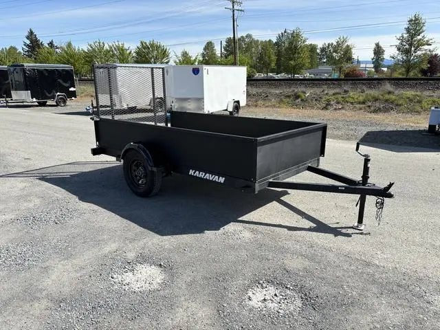 Karavan Modular 5 X 10 Utility Trailer with 18″ Side Wall Kit - Prioka