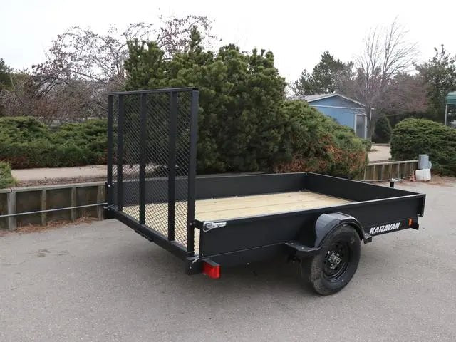 Karavan Modular 5 X 10 Utility Trailer with 18″ Side Wall Kit - Prioka