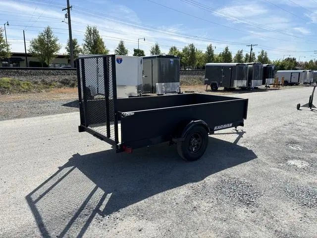 Karavan Modular 5 X 10 Utility Trailer with 18″ Side Wall Kit - Prioka