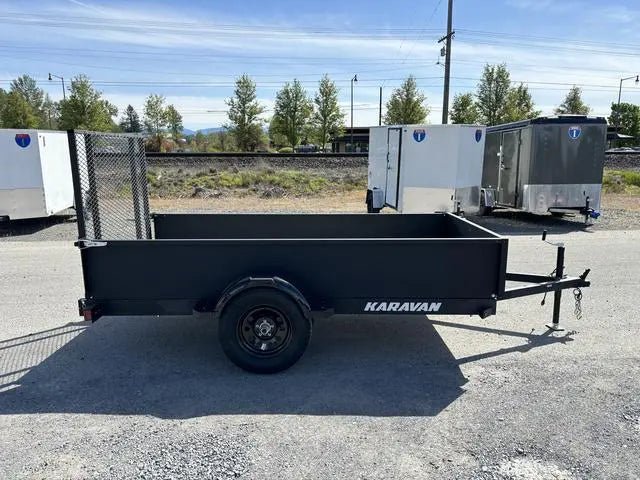 Karavan Modular 5 X 10 Utility Trailer with 18″ Side Wall Kit - Prioka