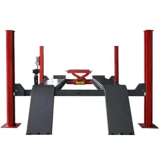 Katool KT-4H150, 4 Post Alignment Lift 15,000 lb – Rolling Jacks Included - Prioka