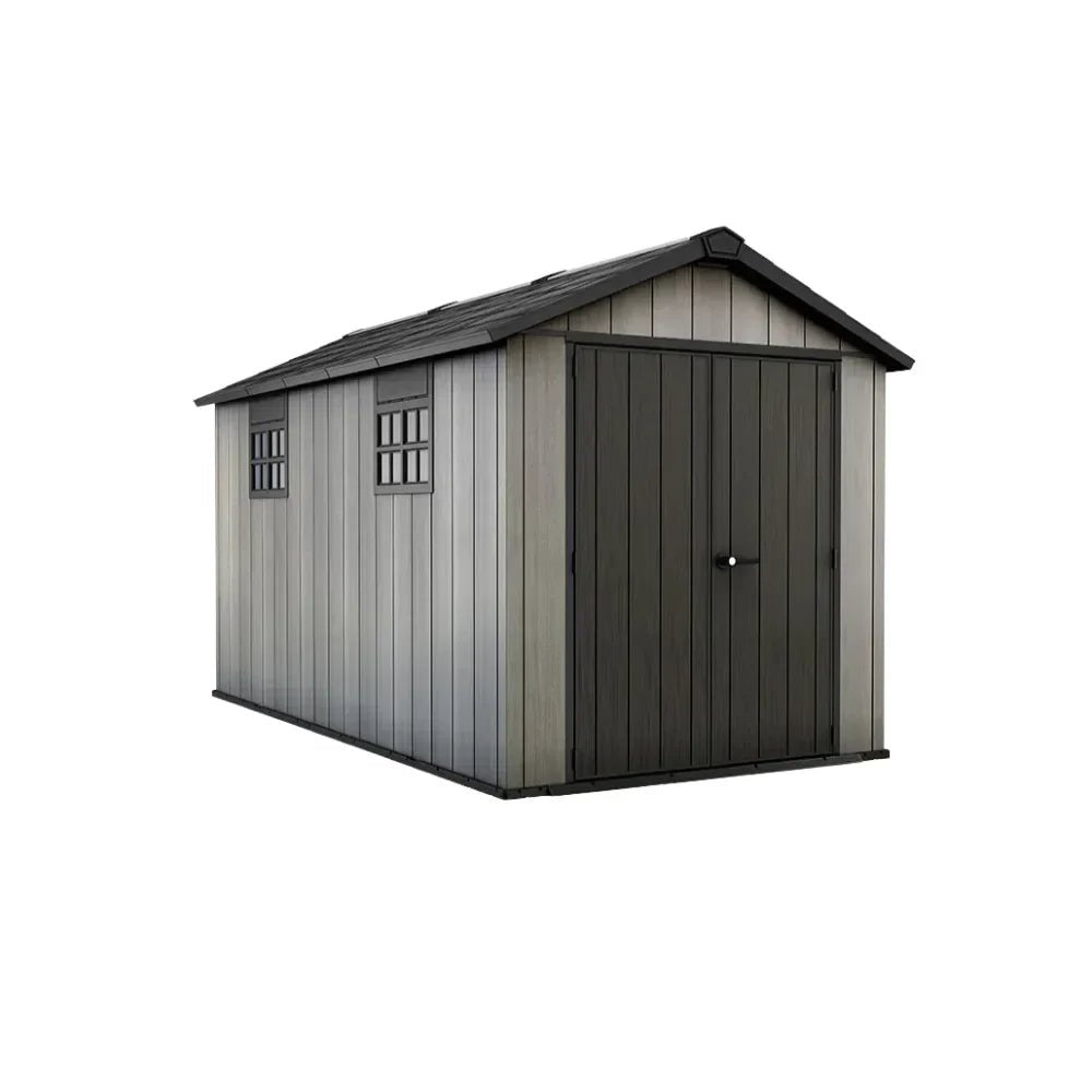 Keter Oakland 7.5×13 ft Duotech Steel Reinforced Storage Shed - Prioka
